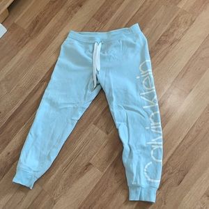 size large calvin klein sweatpants. never worn.